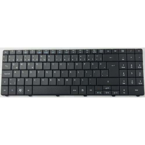 Retro NBKL485 Acer Aspire 5732 5732Z 5732ZG 5332 5334 Uyumlu Siyah Notebook Klavyesi