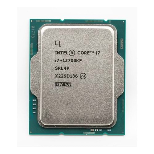 INTEL CORE I7-12700KF 3.6GHZ 25MB 12CACHE Tray İşlemci