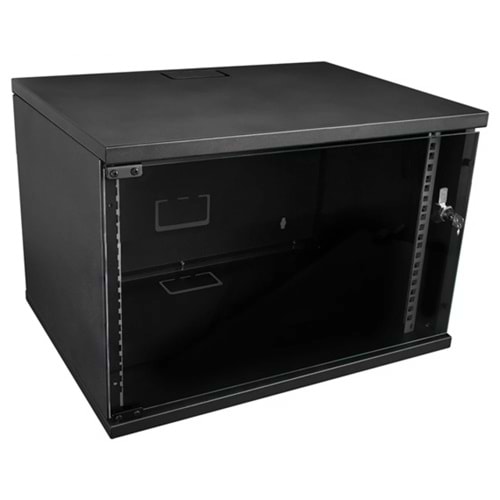 Novacom 7U 500X400 Rack Siyah Kabinet