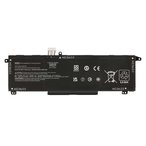 Retro RHL-197 SD06XL HP Omen 15-EK0000 , 15-EN0000 Uyumlu Versiyon2 Siyah Notebook Bataryası