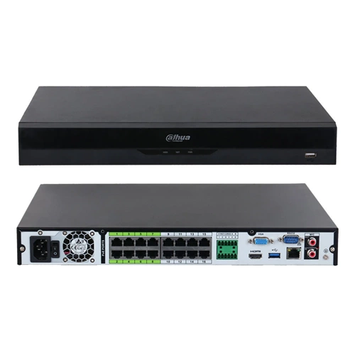 DAHUA DHI-NVR5216-EL 16Kanal 2xHDD H265+ 8MP NVR Kayıt Cihazı