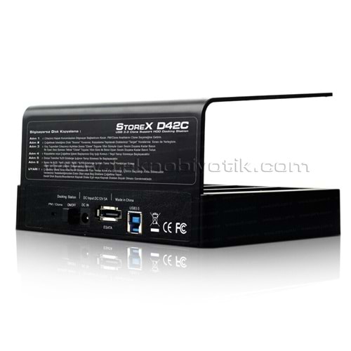 DARK STOREX D42C USB3.0 4XPORT CLONE DOCKING (DK-AC-DSD42C)