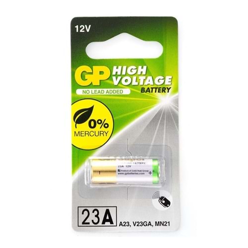 GP 23A 12V Alkalin Spesifik Kumanda Pil 1Adet (GP23A-C5)
