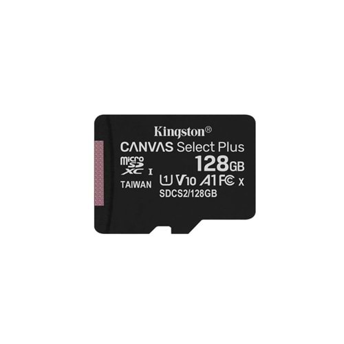 Kingston Canvas Select Plus 128GB GEN3 150MB/s CLASS10 MicroSD Hafıza Kart