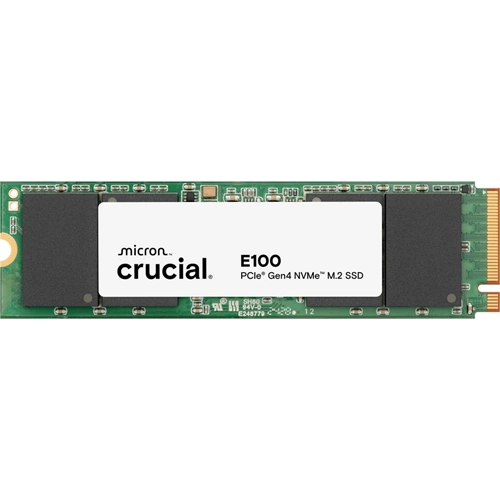 CRUCIAL E100 1TB 5000/4500MB/S M.2 NVME 2280 GEN4 NAND SSD Disk (CT1000E100SSD8)