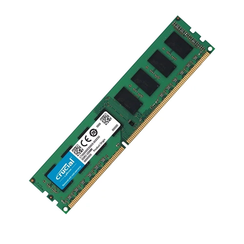 Crucial 8GB 1600MHZ DDR3L CL11 1.35V UDIMM Masaüstü Bellek Ram (CT102464BD160B)