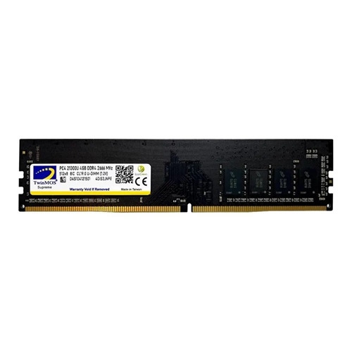 Twinmos 4GB 2666MHZ DDR4 CL19 1.2V Masaüstü Bellek Ram (MDD44GB2666D)