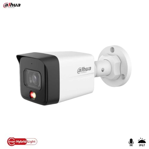 Dahua DH-IPC-HFW1439TC1-SA-IL 4MP Smart Dual Light Dahili Mikrofonlu IP PoE Bullet Güvenlik Kamerası