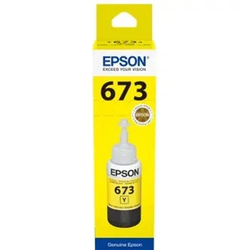 Epson T6734 Sarı Şişe Orjinal Yazıcı Mürekkepi (Yellow C13T67344A)