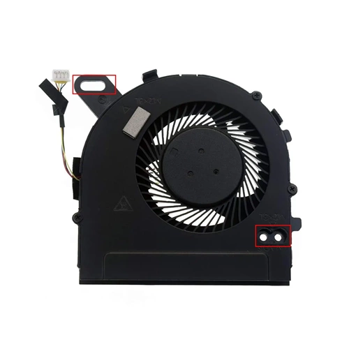 Retro NBFAN582 Dell Vostro 5468 Uyumlu Siyah Notebook İşlemci Fanı