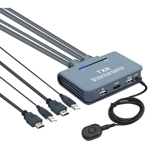Alfais AL-4732 2Port 2xUSB HDMI KVM Switch