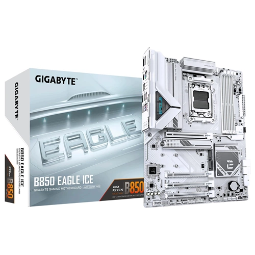 Gigabyte Eagle Ice B850 AM5 DDR5 8200MHZ(OC) ATX Gaming Oyuncu Anakartı