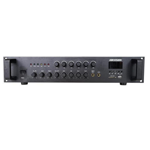 Hikvision DS-QAE0A240G1-VB6 6Bölgeli 240W EMC/MIC/AUX/BLUETOOTH/USB/SDKART Amfi