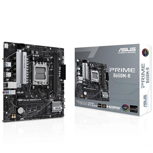 Asus Prime B650M-R AM5 DDR5 7200MHZ(OC) 2xRam 2xM.2 NVME MATX Anakart
