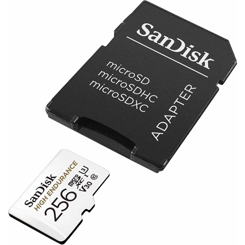 Sandisk High Endurance 256GB U3 V30 100/40MB/S Micro SD Hafıza Kartı (SDSQQNR-256G-GN6IA)