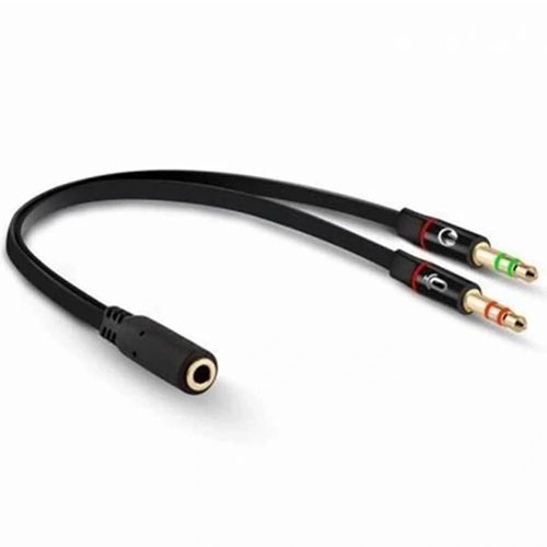 Molix MX-8005 3.5MM Kulaklık Mikrofon Ayırıcı Kablo (1in2out)