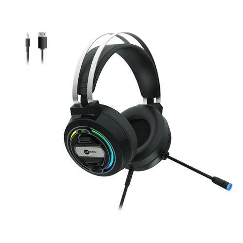 Lenovo Lecoo HT401-3.5+USB 3.5MM Jack + USB RGB 103DB 7.1Surround Gaming Oyuncu Kulaklığı