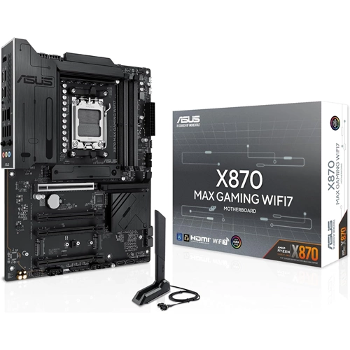 Asus X870 MAX GAMING WIFI7 AM5 DDR5 8000MHZ(OC) M.2 NVME Gaming Oyuncu Anakart