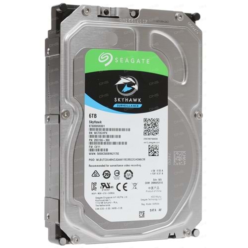 Seagate SkyHawk 6TB 256MB 5900RPM SATA3.0 3.5