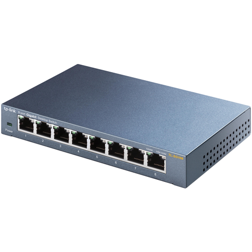 TP-Link TL-SG108 8PORT 10/100/1000 Gigabit Çelik Kasa Switch