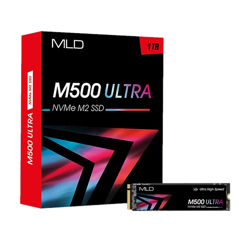 MLD M500 Ultra 1TB GEN4 7000/4700MB/S 2280 NVMe M.2 SSD (MLD22M500P21-1000)