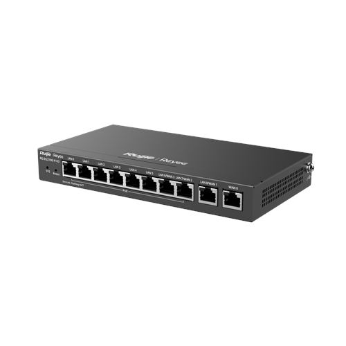 Ruijie Reyee RG-EG210G-P-V3 10PORT 8xPOE 2xWAN 10/100/1000 Yönetilebilir Gateway Router Switch