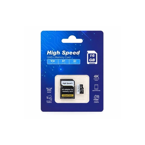 Elba High Speed 16GB CLASS10 A1 V30 U3 UHS-I Micro SD Hafıza Kartı