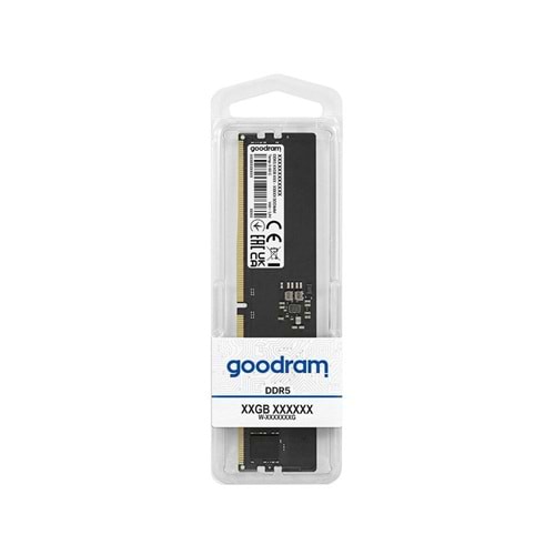 Goodram 16GB 5600MHZ DDR5 CL46 U-DIMM Masaüstü Bellek Ram (GR5600D564L46S/16G)