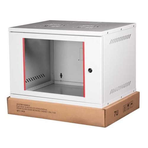 Lande LN-STB09U5440LG 9U 540x400MM SOHO Demonte Açık Gri Kabinet