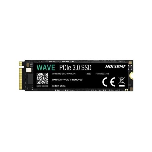 Hiksemi Wave 256GB 3230/1240MB/S GEN3 2280 NVME M.2 SSD Disk (HS-SSD-WAVE(P) 256G)