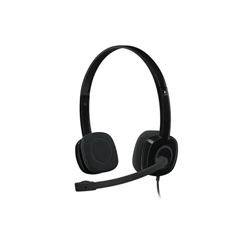 Accutone UB101 Duo USB Siyah Çağrı Merkezi Call Senter Kulaklığı