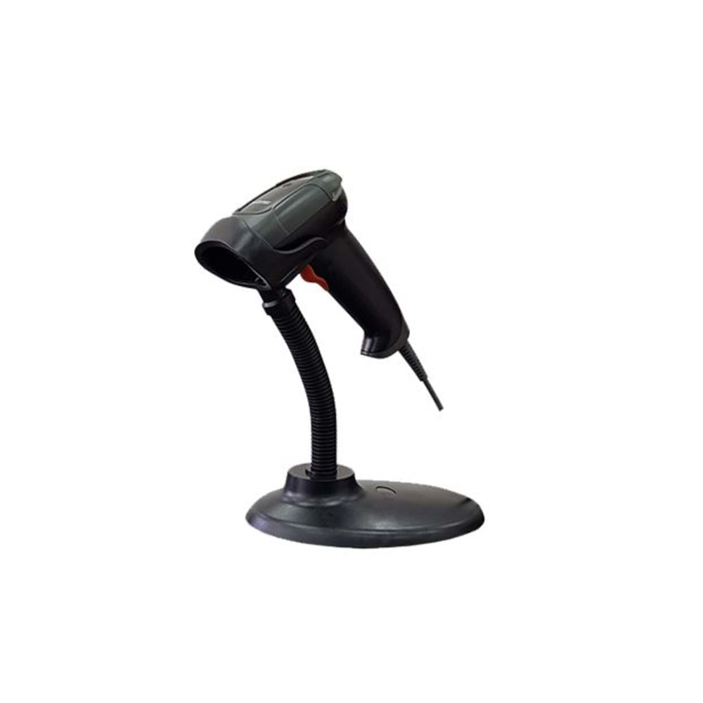 Performax PR-44 2D Karekod USB El Tipi Laser Kablolu Barkod Okuyucu + Stand