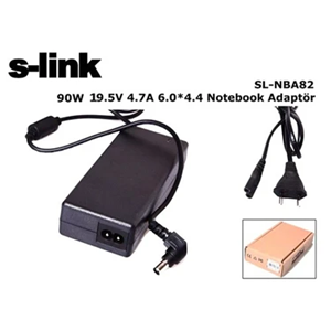 S-Link SL-NBA82 90W 19,5V 4,7A 6,0*4,4 Sony Notebook Standart Adaptör