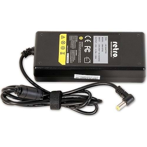 Retro RNA-DT02 Delta-Liteon 19V 4,74A 5,5*2,5 90W Uyumlu Notebook Adaptörü