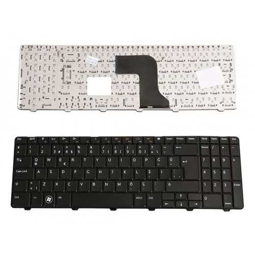 Retro NBKL516 Dell Inspiron N5010, M5010 Notebook Klavyesi - Siyah - TR
