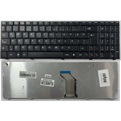 Retro NBKL606TOR Lenovo G560 Uyumlu Notebook Klavyesi