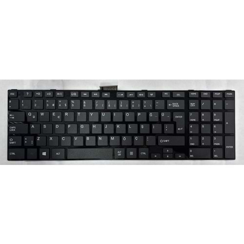 Retro NBKL121TR Toshiba Dynabook Satellite C850, L850 Notebook Klavyesi - Siyah - TR - WF