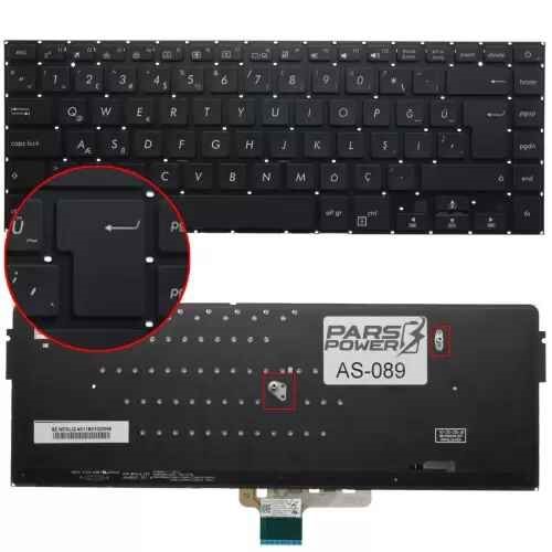 Retro NBKL833V2 Asus K56 Notebook Klavyesi Siyah TR
