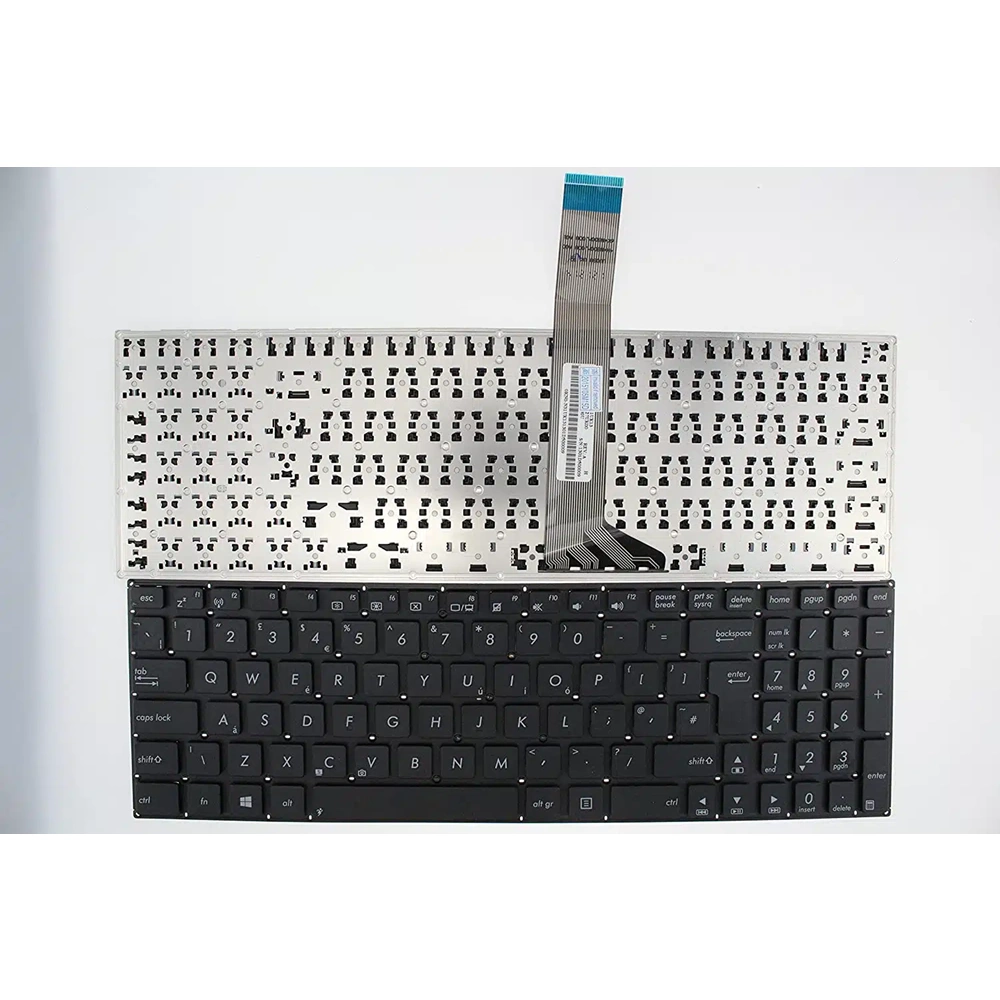 Retro NBKL833V2 Asus K56 Notebook Klavyesi Siyah TR