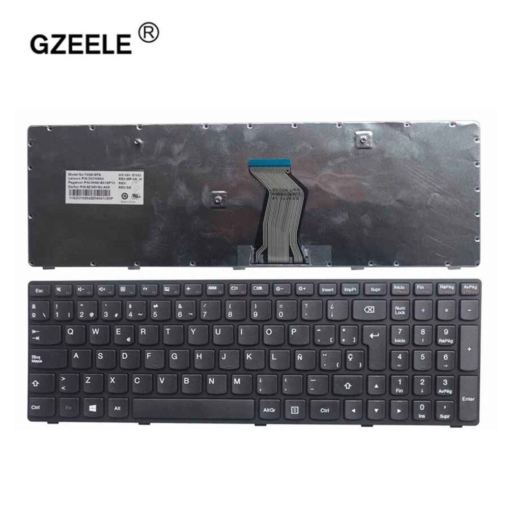 Retro NBKL472 Lenovo G500 Uyumlu Notebook Klavyesi - Siyah - TR