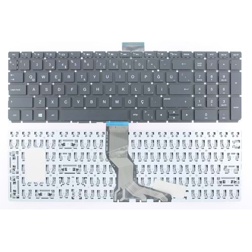 Retro NBKL059 Hp 15-bs000 Uyumlu Notebook Klavyesi - Siyah - TR