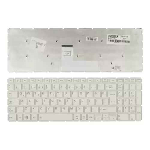 Retro NBKL417WTR Toshiba Satellite P300 Uyumlu Nb Klavyesi - Beyaz - TR
