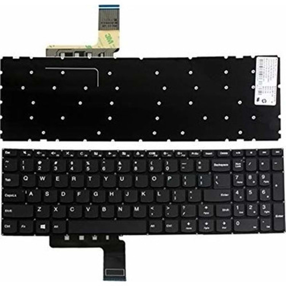 Retro NBKL976 Lenovo IdeaPad 310-15ISK Uyumlu Nb Klavyesi - Siyah - TR