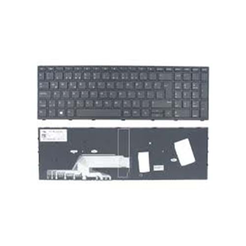 Retro NBKL333 Hp Probook 450 G5 Uyumlu Notebook Klavyesi-Siyah-TR