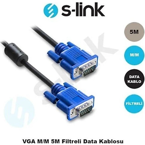 S-Link SL-VGA19 VGA 5M Data Kablosu