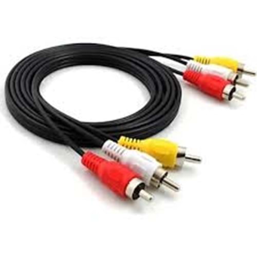 Tenon 3R-3R 3M 3 Lü Rca - Rca Kablo