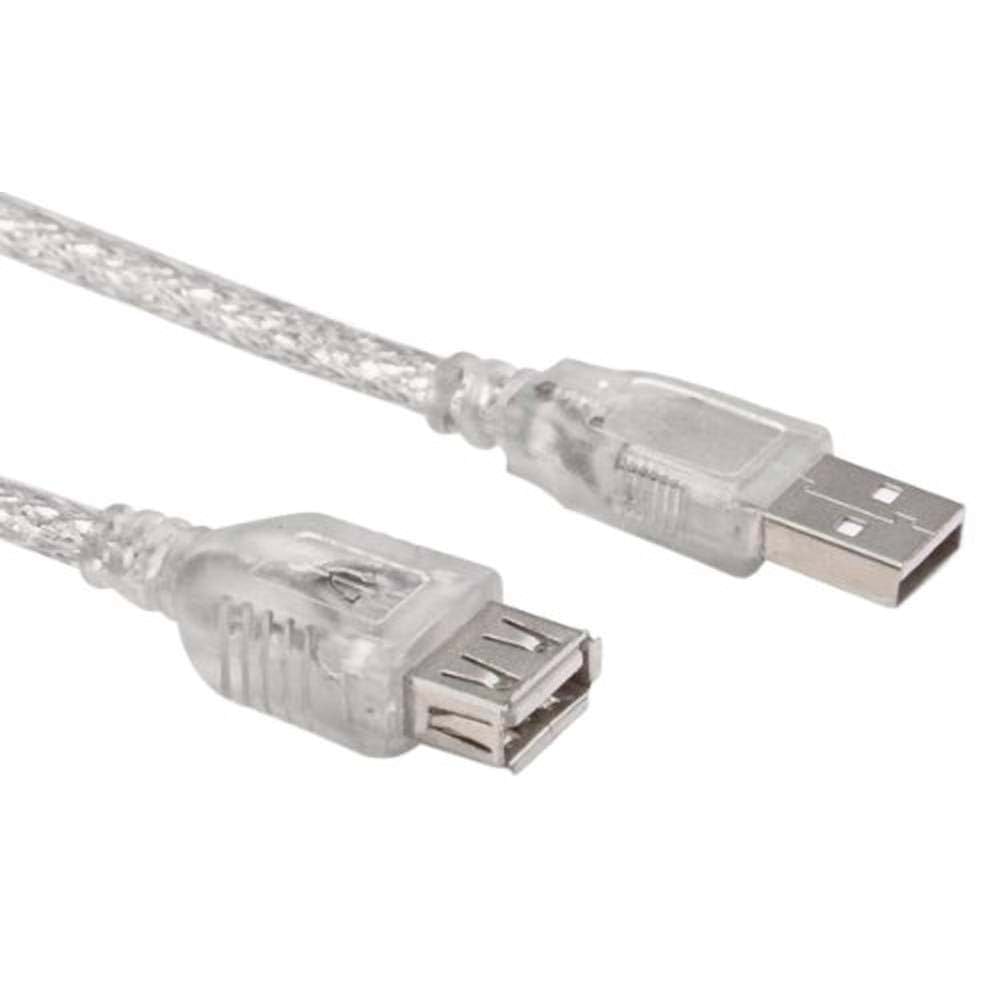 S-Link SL-AF2003 USB2,0 3M Şeffaf Uzatma Kablo--