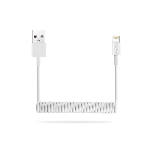 S-Link SL-SP12 iPhone Lightning 1,2M 2A Spiral Data + Şarj Kablosu