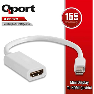 Qport Q-M-HDMI Mini Hdmı To Hdmı Çevirici