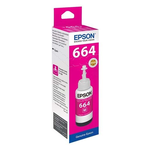 Epson T6643 Kırmızı Mürekkep